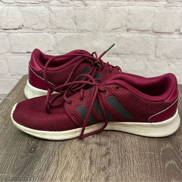 Adidas Women’s Sneaker Running Maroon 8.5 - Picture 7 of 9